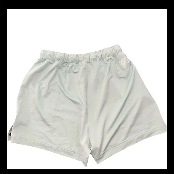 Gym Shorts Cantaloupe Green 3” Side Snap High Waist Medium Gymshark Activewear - Picture 11 of 11